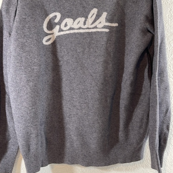 FOREVER 21 MEN “GOALS” Size XL Gray & White - Picture 5 of 8